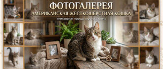 фото американской жесткошерстной кошки
