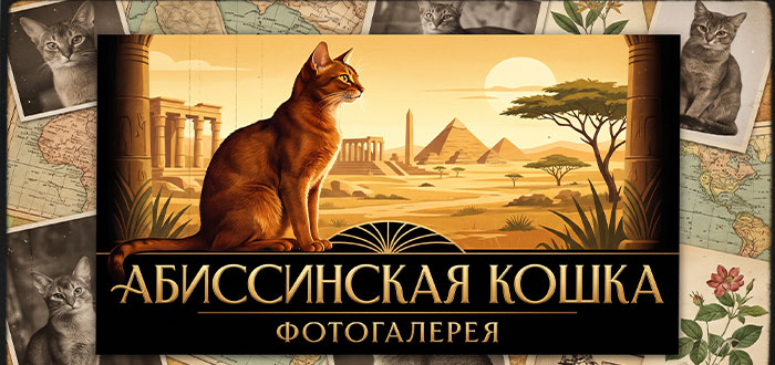 фото абиссинской кошки