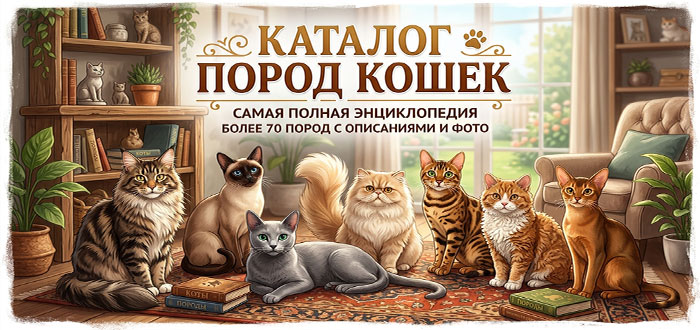КАТОЛОГ ПОРОД КОШЕК