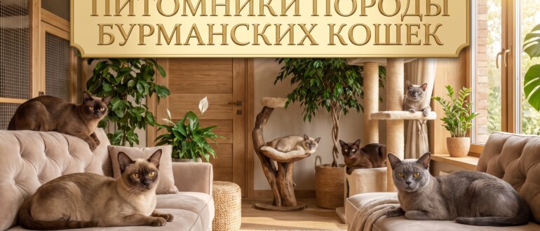 Питомники бурманской кошки