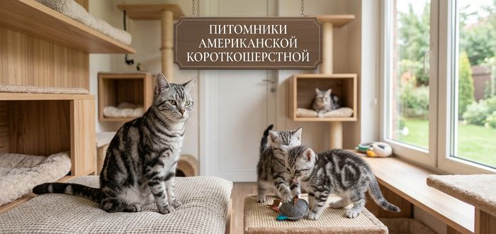 Питомники американской короткошерстной кошки